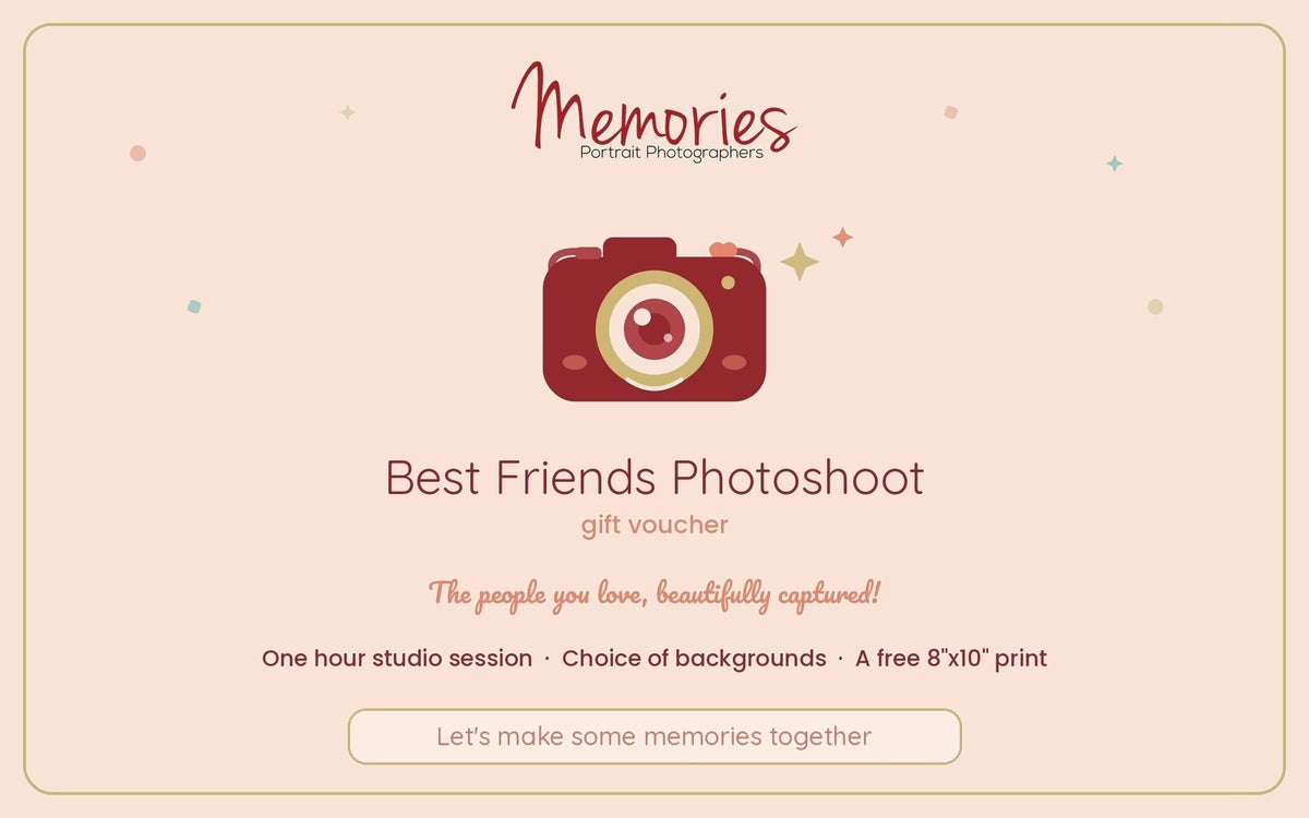 Best Friends Photoshoot Gift Voucher