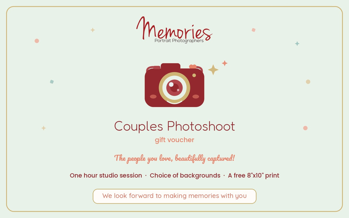 Couples Photoshoot Gift Voucher