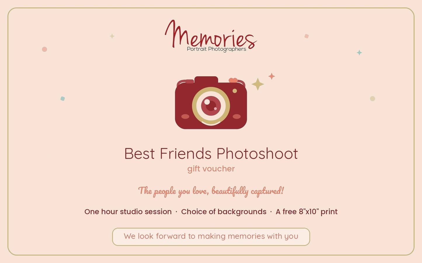 Best Friends Photoshoot Gift Voucher