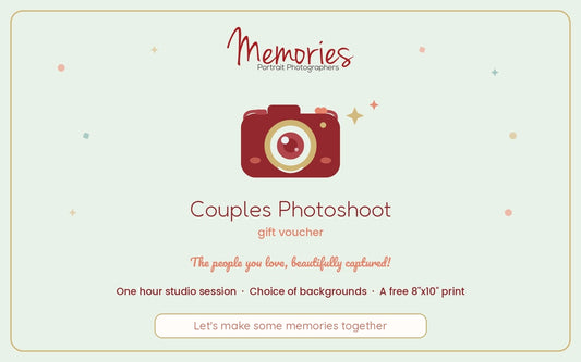 Couples Photoshoot Gift Voucher