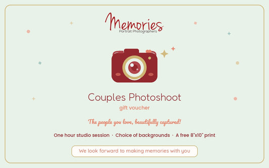 Couples Photoshoot Gift Voucher