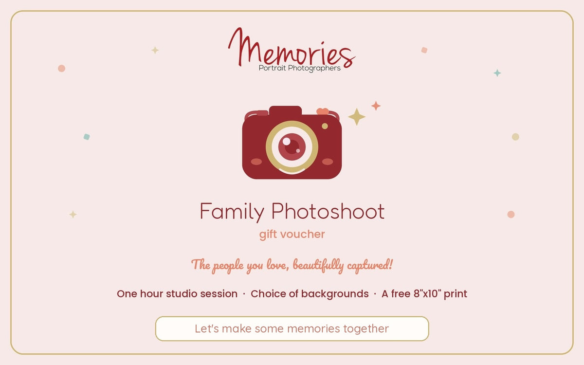 Family Photoshoot Gift Voucher