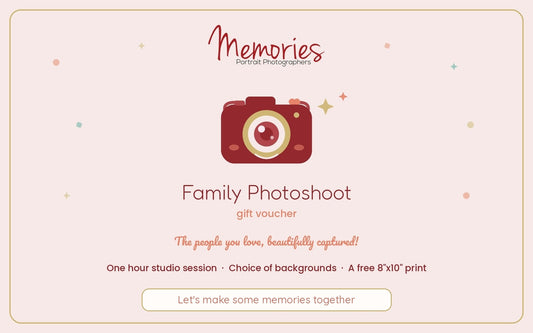 Family Photoshoot Gift Voucher