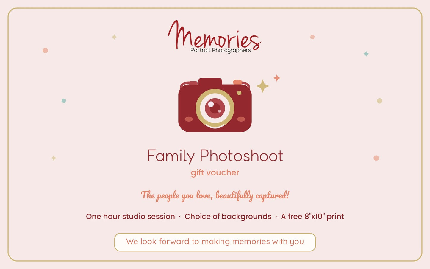 Family Photoshoot Gift Voucher
