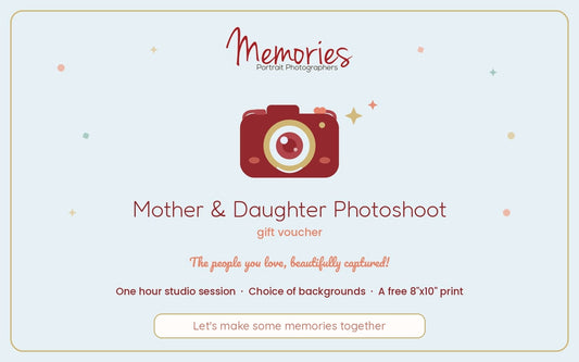 Mother & Daughter Photoshoot Gift Voucher